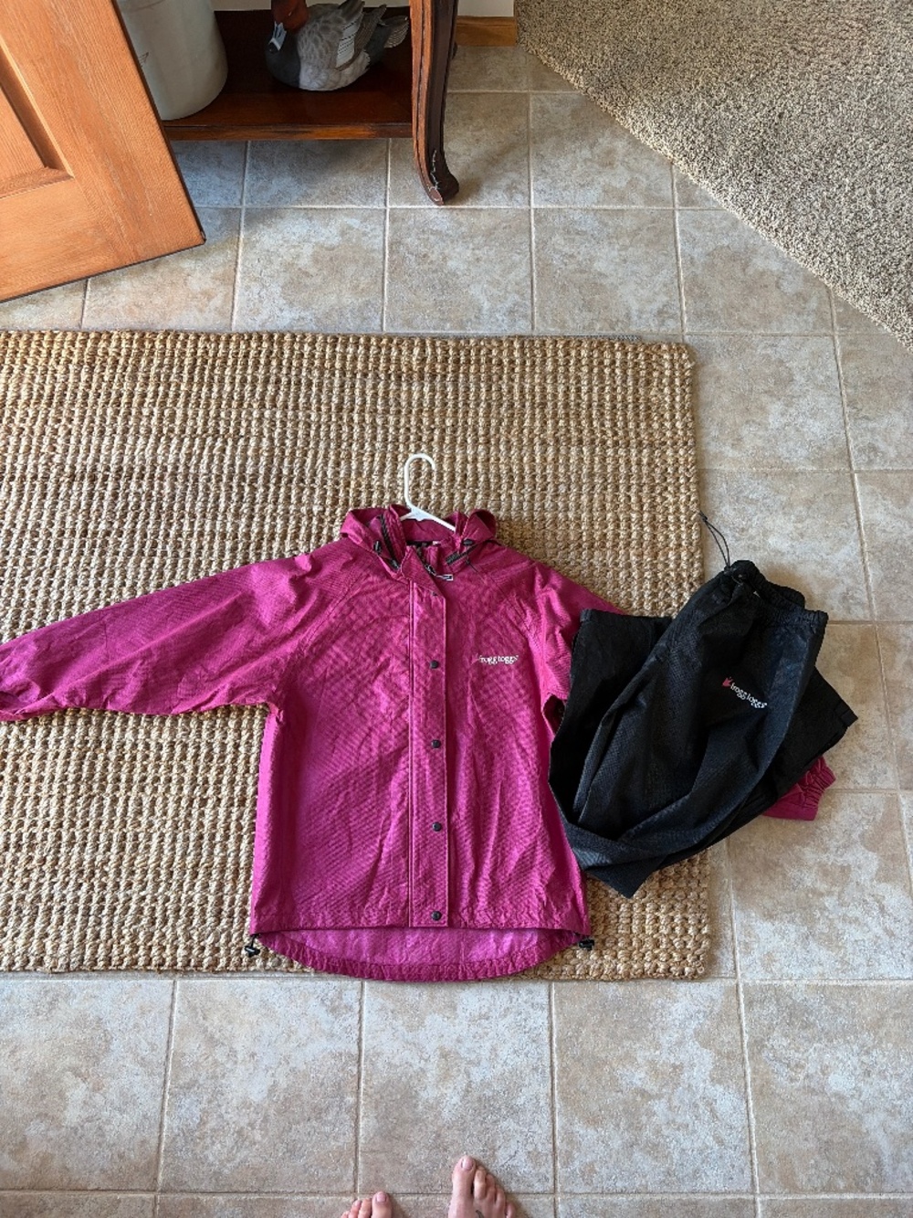 Frog too rain suit